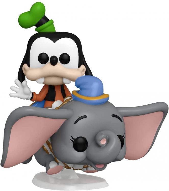 Funko Pop ! Walt Disney Wolrd 50 Anniversary Goofy With Dumbo (105) Vinyl Figure