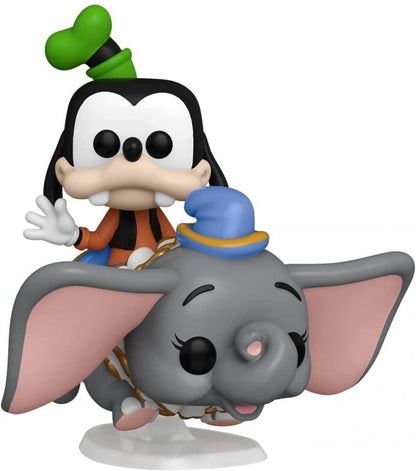 Funko Pop ! Walt Disney Wolrd 50 Anniversary Goofy With Dumbo (105) Vinyl Figure