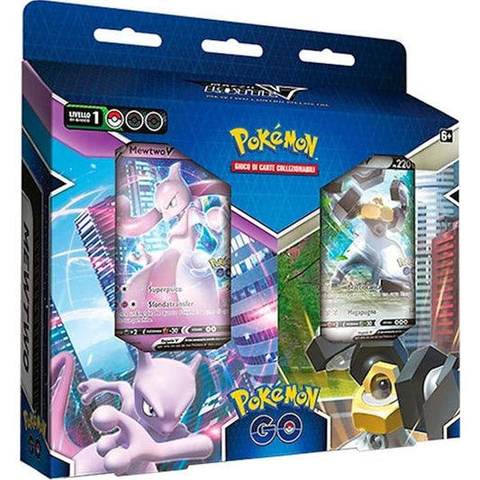 Pokemon Go Bundle Mazzo Lotte V Mewtwo 150 Contro Melmetal 809 (Ita) Carte Gioco