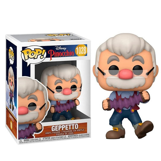 Funko Pop ! Disney Pinocchio - (1028) Geppetto - Vinyl Figure 9Cm Disney