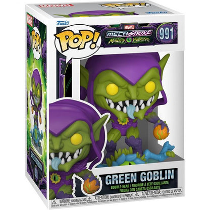 Funko Pop ! Marvel Studios Monster Hunter - Green Goblin (991) Vinyl Bobble-Head