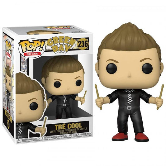 Funko Pop ! Rocks - Green Days Band Tre Cool (236) Vinyl Figure Group