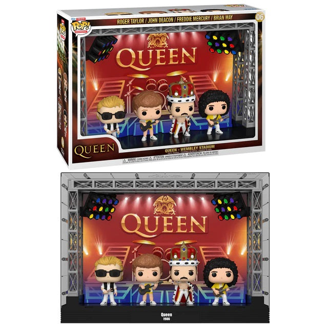 Funko Pop! Albums Queen 06 Queen Wembley Stadium Freddy Mercury/Brian/John/Roger
