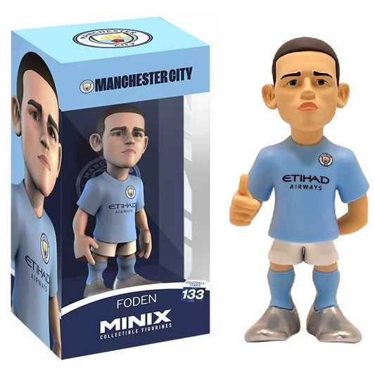 Minix Manchester City - Phil Foden (Football Star 133) - Statuetta Pvc 12Cm