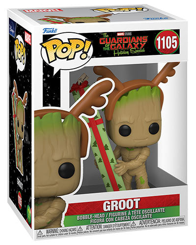 Funko Pop ! Marvel - The Guardians Of The Galaxy Holiday Special (1105) Groot