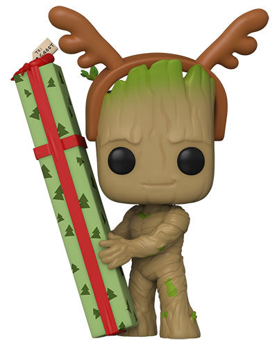 Funko Pop ! Marvel - The Guardians Of The Galaxy Holiday Special (1105) Groot