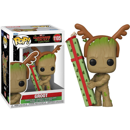 Funko Pop ! Marvel - The Guardians Of The Galaxy Holiday Special (1105) Groot