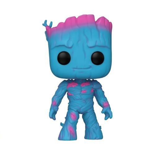 Funko Pop ! Guardiani Galassia 3 : (1242) Groot Blacklight 25Cm Special Edition