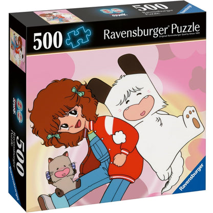 Ravensburger - Puzzle 500 Pezzi Hello Spank - Puzzle Manga + Poster Incluso