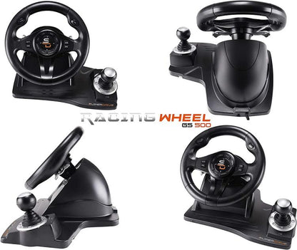 Superdrive Volante Racing Drive Pro Gs500 Leva Cambio Pedali Ps4-Xbox One-Pc-Ps3