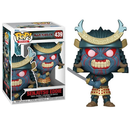 Funko Pop ! Rocks - Iron Maiden (439) Senjutsu Eddie Vinyl Figure 9Cm Samurai