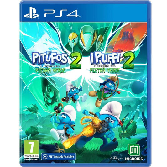 I Puffi 2 - Il Prigionero Della Pietra Verde The Smurfs Ps4 Gioco Playstation 4