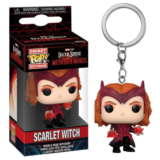 Funko Pop ! Keychain Pocket - Marvel Doctor Strange (Scarlet Witch) Portachiavi