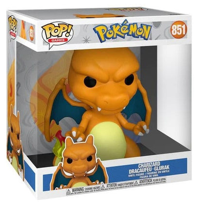 Funko Pop ! Games Pokemon Jumbo - Charizard (851) Figure 25Cm Big Size