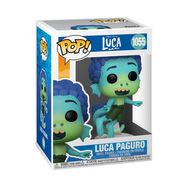 Funko Pop ! Disney Luca (1055) Luca Paguro Sea (Mare) Vinyl Figure Pixar 9Cm