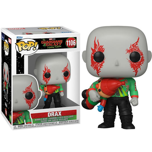 Funko Pop ! Marvel - The Guardians Of The Galaxy Holiday Special (1106) Drax