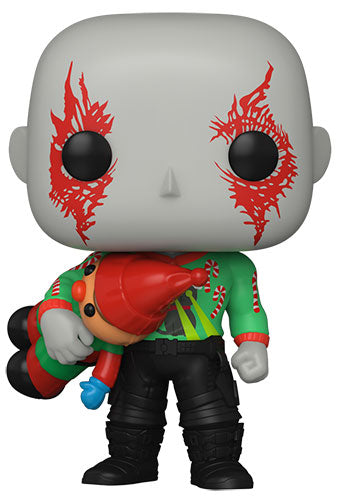 Funko Pop ! Marvel - The Guardians Of The Galaxy Holiday Special (1106) Drax
