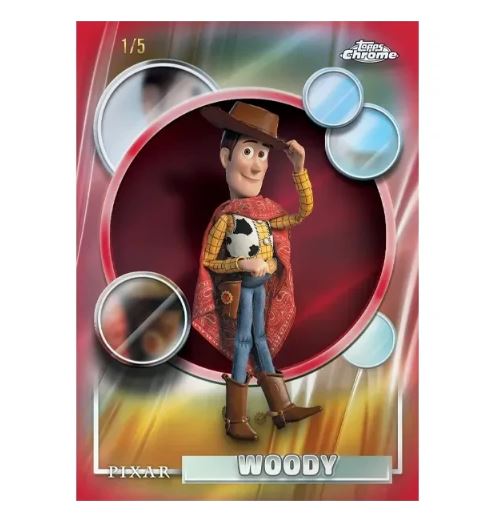 Topps Chrome Disney 2026 Value Box Card Collezionabili 32 Carte Ufficiali - 8 Buste TCG