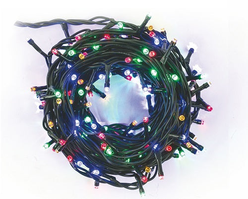 Serie Luci Albero Di Natale Minilucciole 450 Led Lampadine 20.2Mt Multicolor