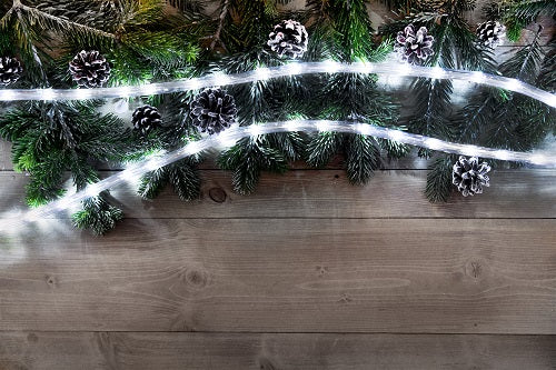 Galileo Tubo Led Luminoso 10-11M Bianco Freddo Da Esterno Luci Addobbi Di Natale