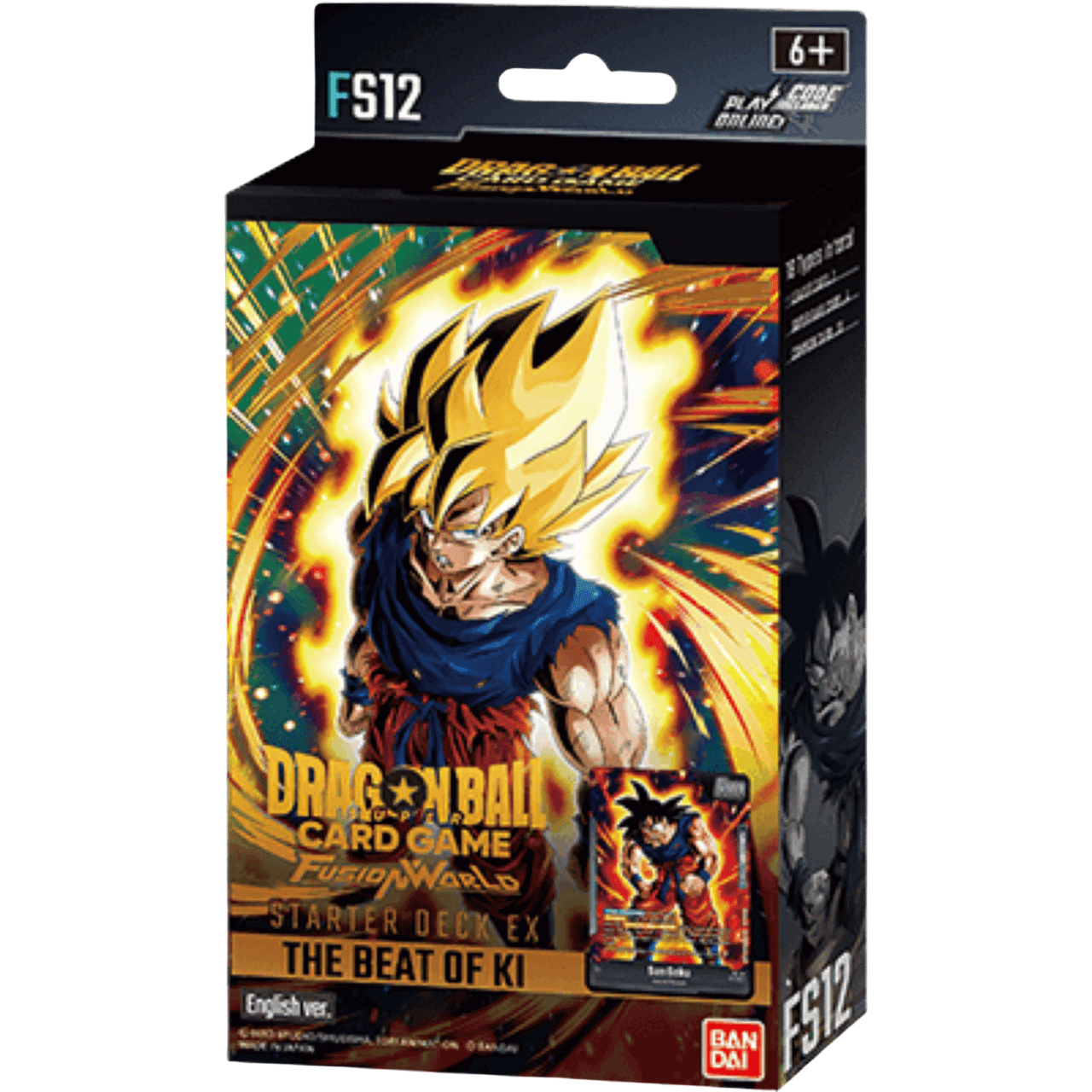 Dragon Ball Super Card Game: Fusion World Starter Deck Ex The Beat Of Ki (FS12)