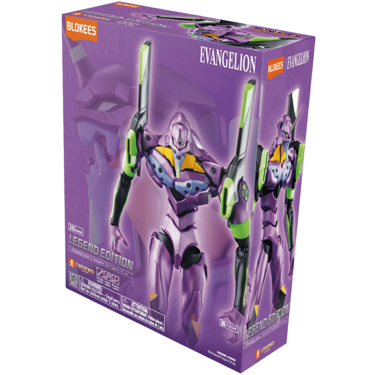 Blokees Evangelion Model Kit Legend Edition Figure MK (Unità Test Type-01) 73514