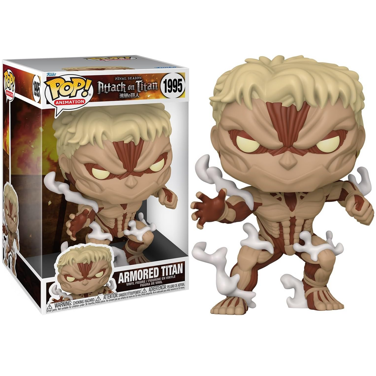 Funko Pop! Animation Attack On Titan (1995) Armored Titan - Vinyl Figure 25cm