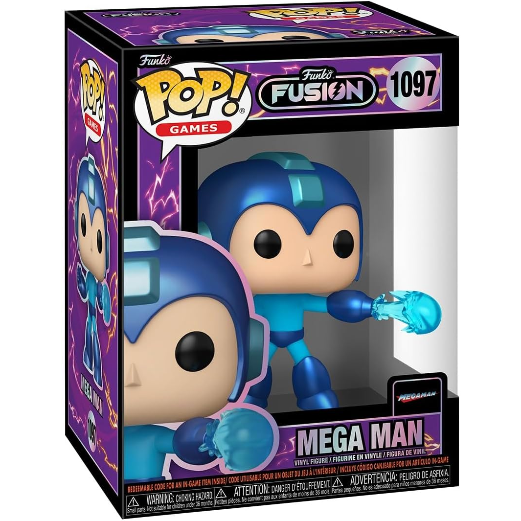 Funko Pop! Games Funko Fusion (1097) Mega Man - Vinyl Figure 9cm
