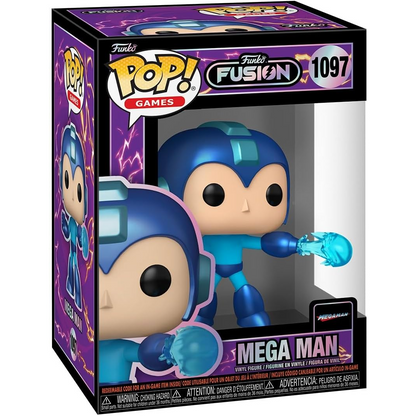 Funko Pop! Games Funko Fusion (1097) Mega Man - Vinyl Figure 9cm