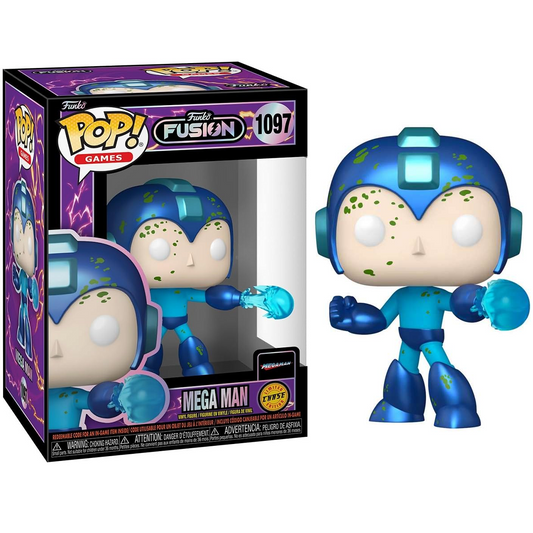 Funko Pop! Games Funko Fusion (1097) Mega Man Chase Edition - Vinyl Figure 9cm