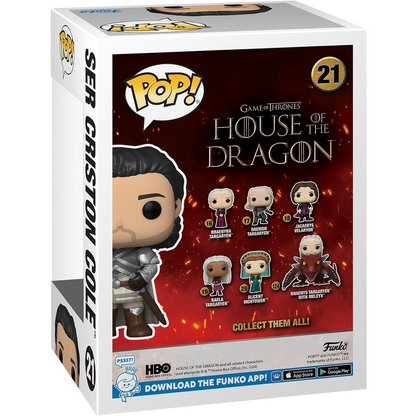 Funko Pop! House of the Dragon (21) Ser Criston Cole Special Edition - Vinyl Figure 9cm