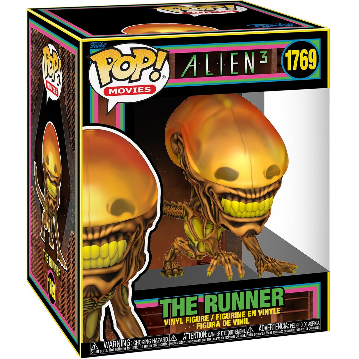 Funko Pop! Movies: Alien 3 (1769) The Runner (Blacklight) Vinyl Figure 16cm
