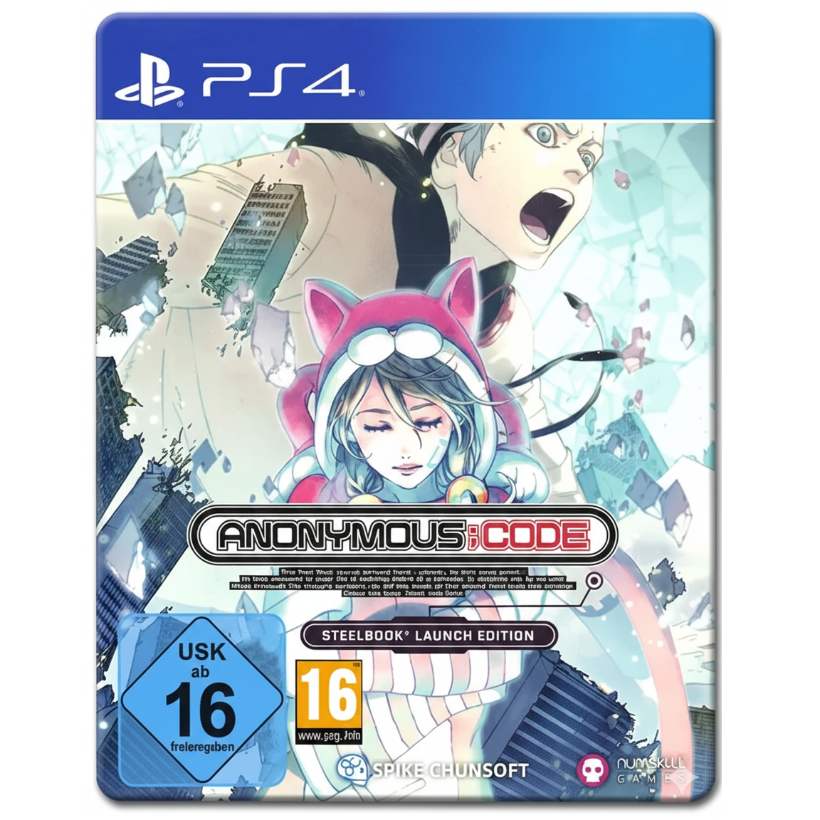 Anonymous Code (Steelbook Edition) Ps4 Videogioco Multilingua Playstation 4