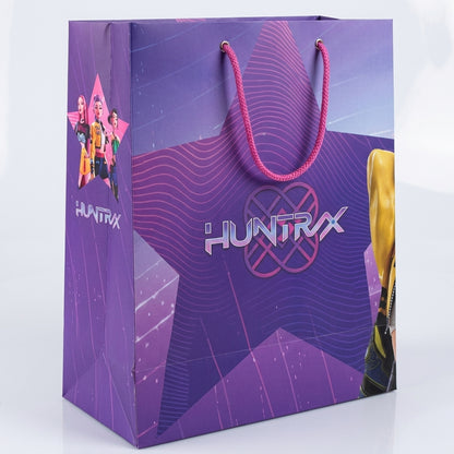 KPop Demon Hunters 26x12x33cm Busta Regalo Gift Shopping Bag Sacchetto Medio Per Compleanni Feste Regali