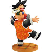 Bandai Dragon Ball: Son Goku & Nonno Son Gohan Statua Da Collezione - Ichibansho Figure 16cm PVC