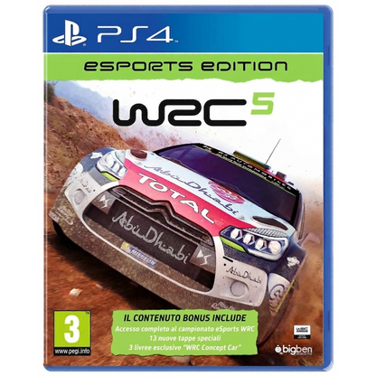 WRC 5 Esports Edition Ps4 Videogioco PAL Italiano Playstation 4 Nuovo Sigillato