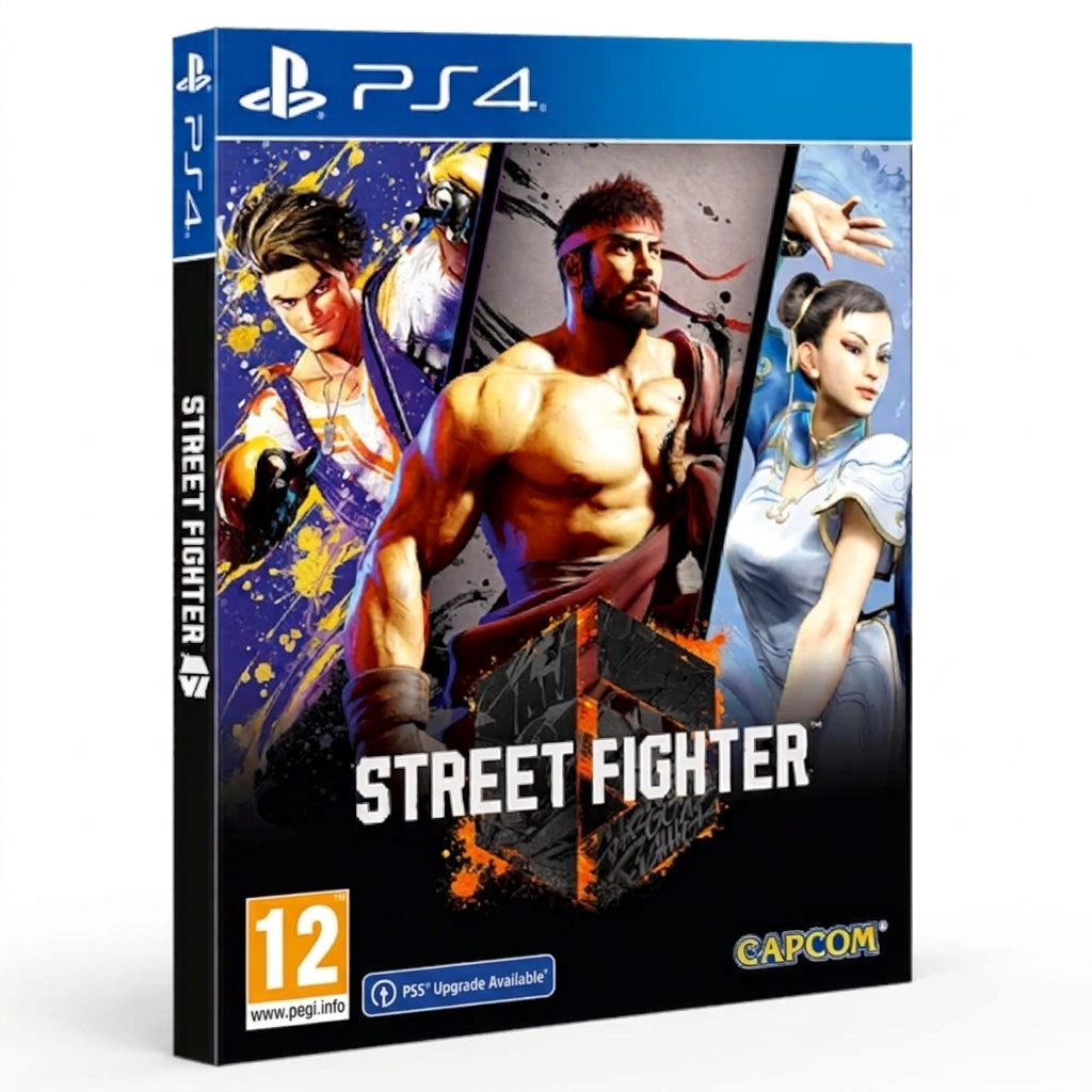 Street Fighter 6 Steelbook Edition Ps4 Gioco ITA Playstation 4 Nuovo