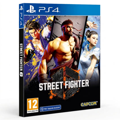Street Fighter 6 Steelbook Edition Ps4 Gioco ITA Playstation 4 Nuovo