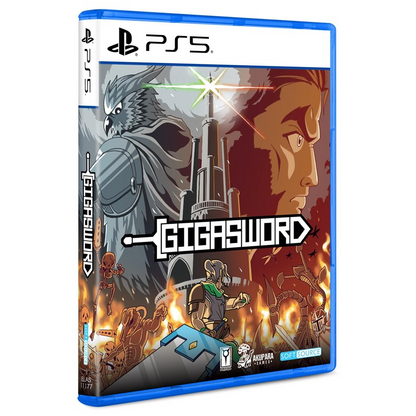 GigaSword Ps5 Videogioco Playstation 5 Nuovo Sigillato - Copertina Inglese