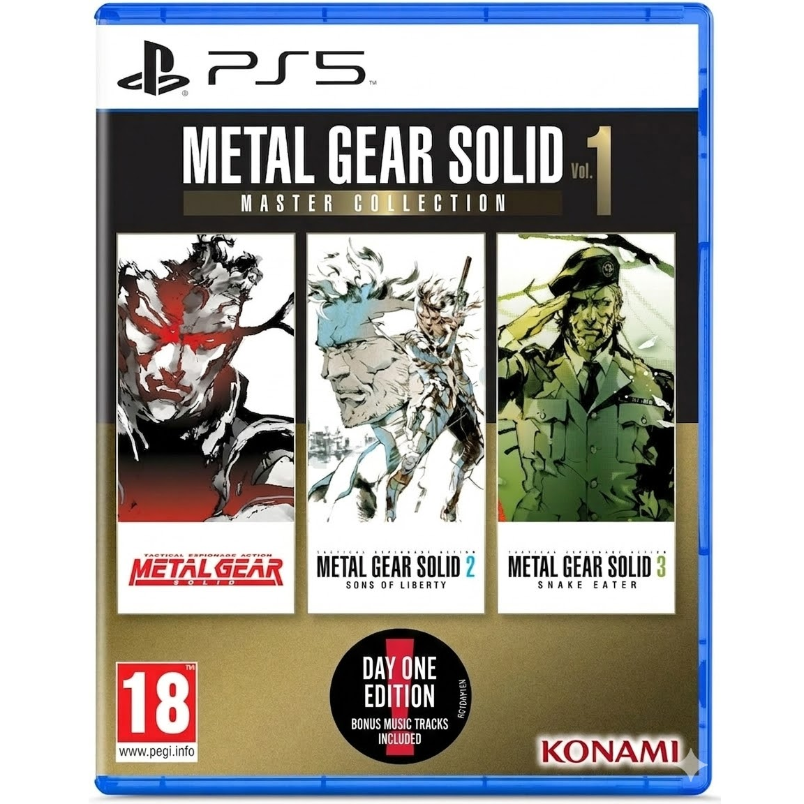 Metal Gear Solid: Master Collection Vol. 1 (Day One Edition) Ps5 Videogioco Multilingua Playstation 5