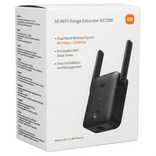 Xiaomi Mi Wi-Fi Range Extender AC1200 Ripetitore Wireless RC04 Dual Band 2,5 GHz e 5 GHz Speed 1167 Mbps con Antenne Nero