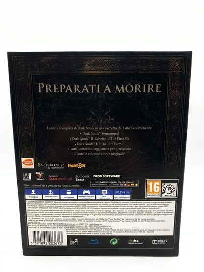 Dark Souls Trilogy Videogioco Ps4 Italiano Copertina Italiana Pal Ita Nuovo