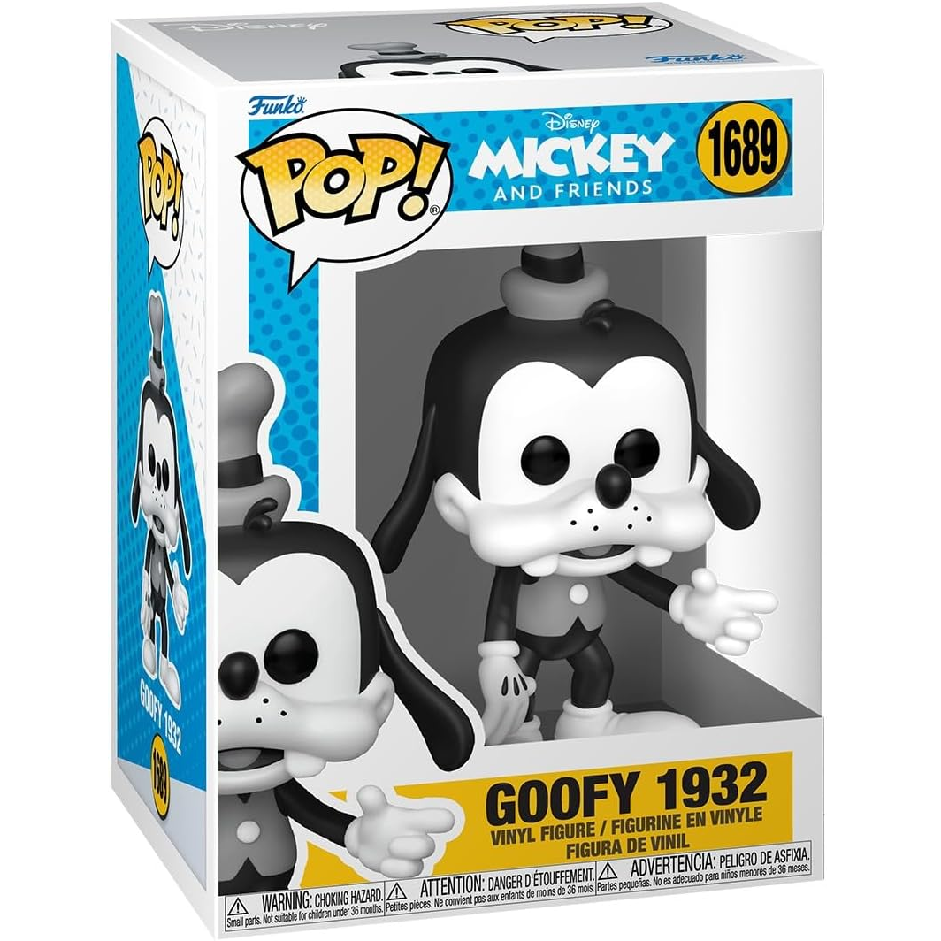 Funko Pop! Disney Mickey And Friends (1689) Goofy 1932 - Vinyl Figure 9cm