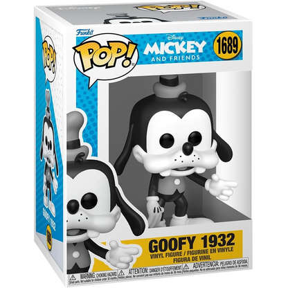 Funko Pop! Disney Mickey And Friends (1689) Goofy 1932 - Vinyl Figure 9cm