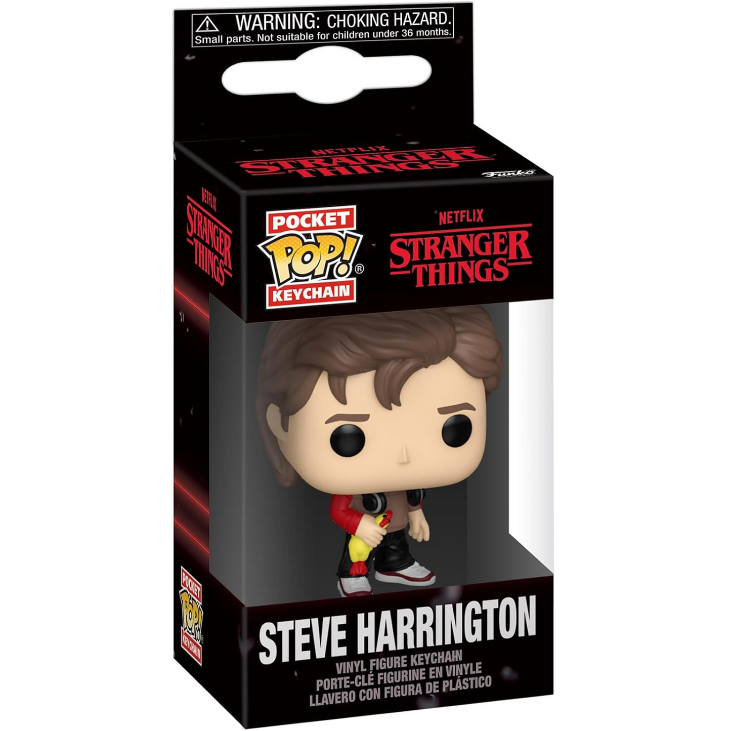 Funko Pocket Pop! Keychain: Stranger Things - Steve Harrington Mini Figure 4cm