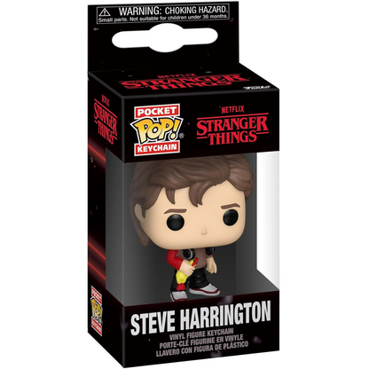 Funko Pocket Pop! Keychain: Stranger Things - Steve Harrington Mini Figure 4cm