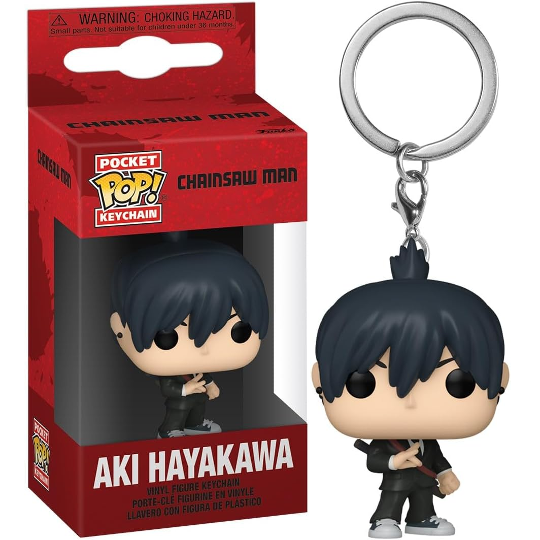 Funko Pocket Pop! Keychain: Chainsaw Man - Aki Hayakawa Mini Figure 4cm