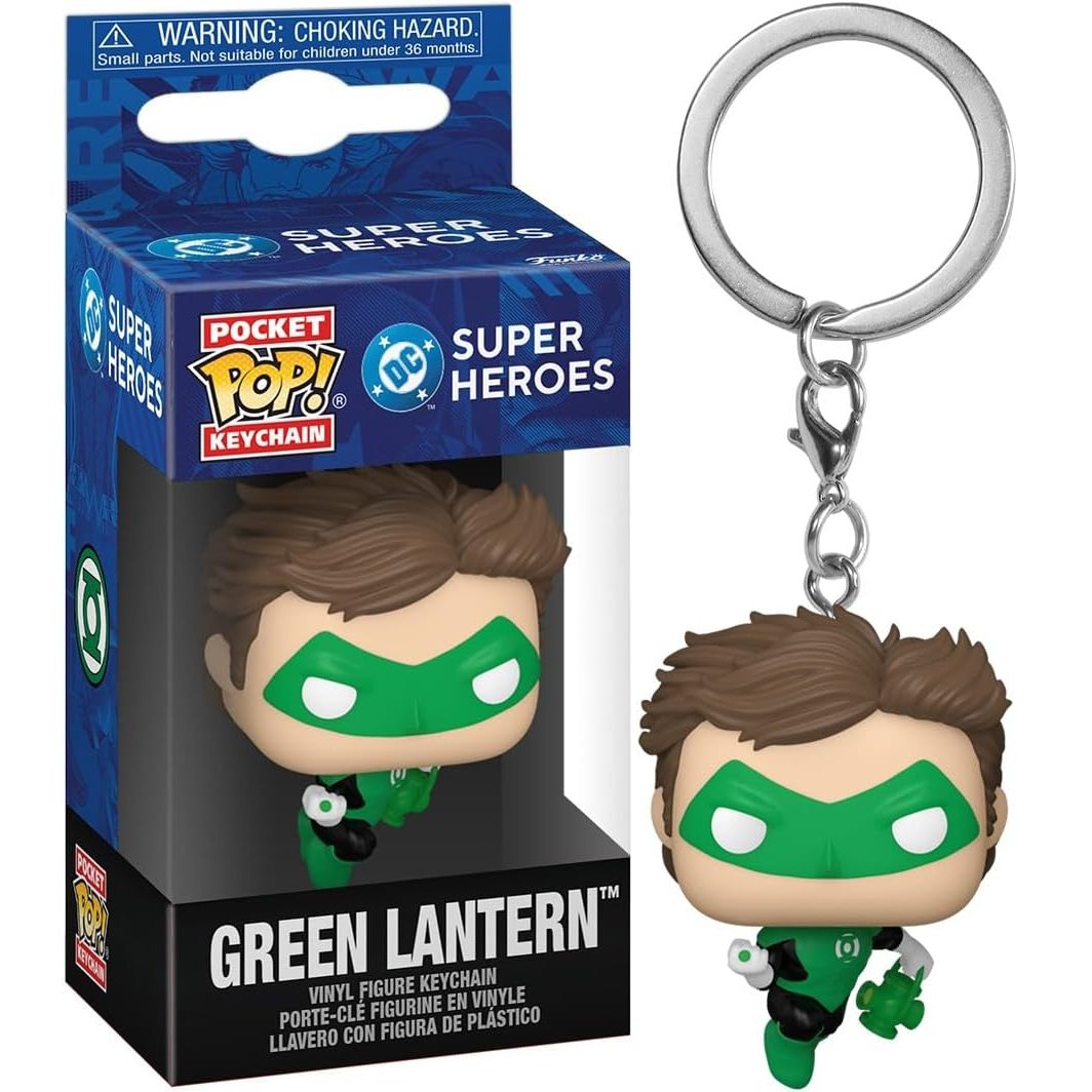 Funko Pocket Pop! Keychain: DC Super Heroes - Green Lantern Mini Figure