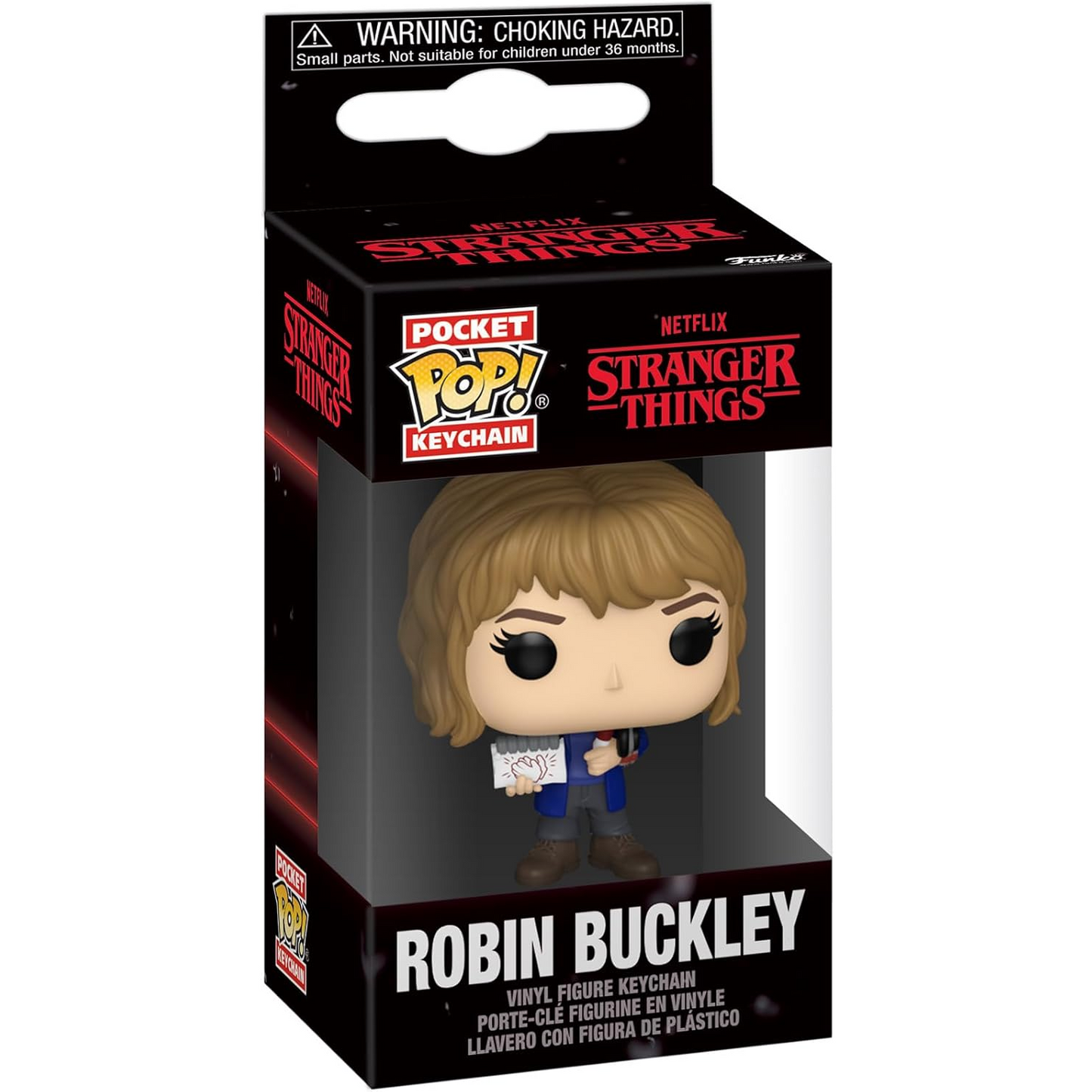 Funko Pocket Pop! Keychain: Stranger Things - Robin Buckley Mini Figure 4cm