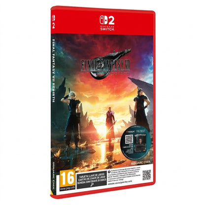 Final Fantasy Vii 7 Rebirth Nintendo Switch 2 Gioco ITA Eu + Carta Magic NSW2
